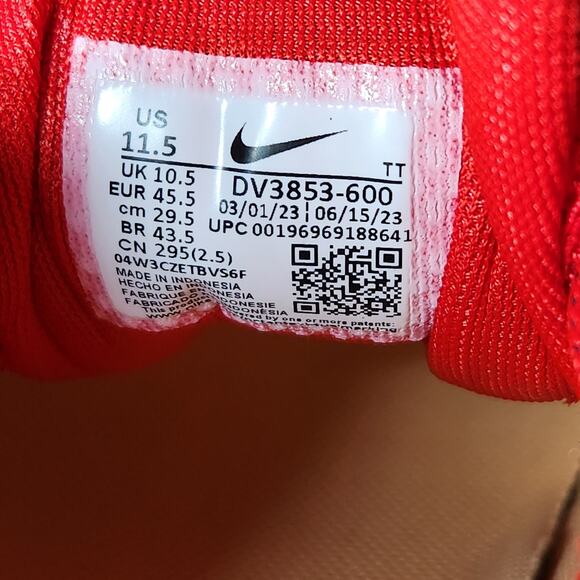 Nike Air Zoom Pegasus 40 DV3853-600 men's size 11.5 NEW - Picture 8 of 9